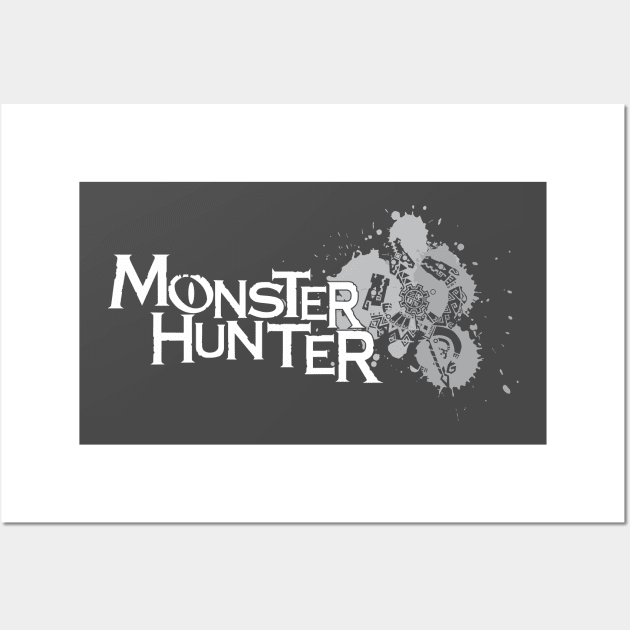 Monster Hunter TRI - WHITE Wall Art by MinosArt